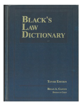1:12 Scale Miniature Readable Black's Law Dictionary - Dollhouse Book
