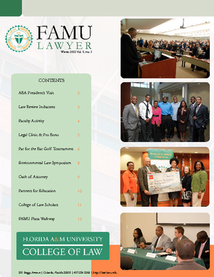 famu law first week assignment